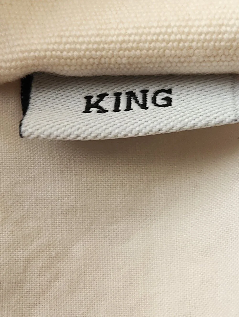 QUINCE King Flat Sheet White 100% Organic Cotton Home Bedding